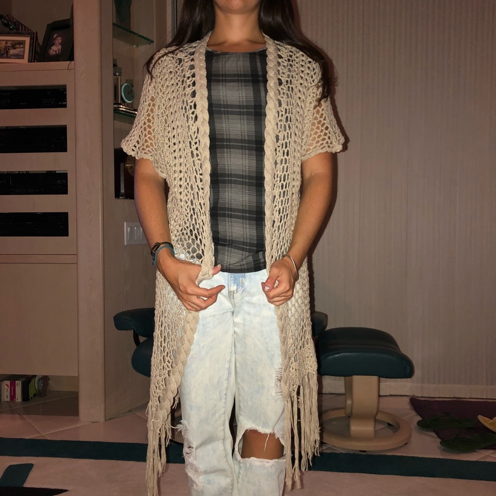 LF Crochet cardigan